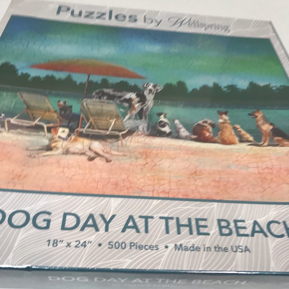 Dog Day At The Beach Puzzle